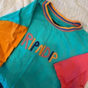 ripndip colorblock shirt